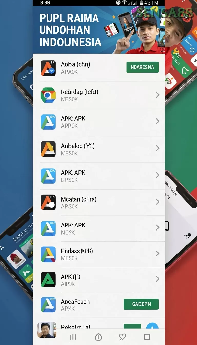 Cuplikan layar MULTIPLAYER — menu navigasi