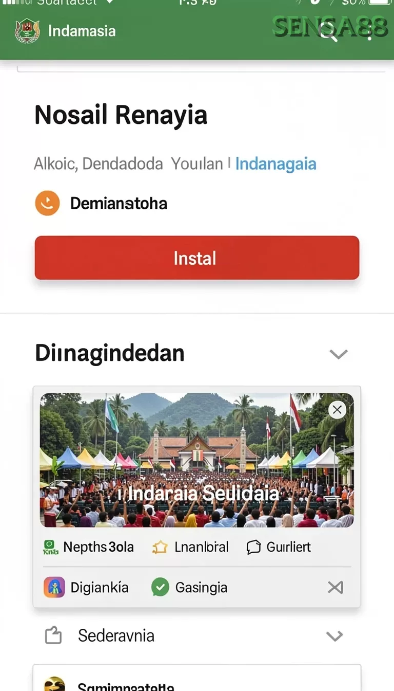 Cuplikan layar TANTE777 — halaman utama